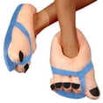 thumbnail image 4 of Kcodviy Cartoon Detail Novelty Slippers Women Slipper for Women and Men Womens Slippers Size 9 Warm Soft Home Slippers Robe and Slippers Set Women indoor, 4 of 7