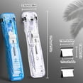 thumbnail image 2 of &Craft&Stationery Reusable Desktop Stapler With Dispenser Portable Fastener For Binding Ideal For Home School Use, 2 of 6