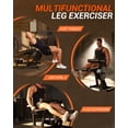 thumbnail image 3 of EDTara Adjustable Leg Extension & Curl Machine, 4-in-1 Leg Press Workout Equipment, 700lb Capacity with Band Pegs, 3 of 8