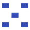 thumbnail image 3 of Wweixi File Document Bag Stay Organized And Enjoy Durable Felt Felt Folder Organizer blue 5Set, 3 of 6
