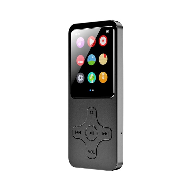 Lecteur MP3 Bluetooth-compatible V4.0 Portable pour Écouter de la Musique, Haut-Parleur HiFi, Radio, Enregistreur Audio Numérique, Réunion 16G
