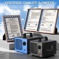 thumbnail image 4 of Airthereal MA5000 Commercial Ozone Generator, High Capacity Ozone Machine Odor Removal - Home Air Ionizers O3 Deodorizer for Room, 4 of 9