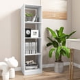 thumbnail image 2 of Costway 2PCS 56" Tall Bookcase, Freestanding Bookshelf with 4 Open Cubes, 2 of 8