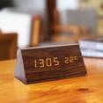 thumbnail image 5 of PRETXORVE Modern Digital Clock Display Day Of Week Living Room Clock or Office Wall Clock Desk or Wall Mount, 5 of 5