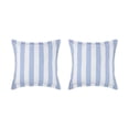 thumbnail image 2 of Anko Blue Stripe Cushion 2 pack, 2 of 6