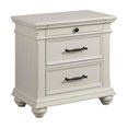 thumbnail image 1 of Picket House Furnishings Brooks Table de Nuit à 3 Tiroirs avec Ports USB, 1 of 12