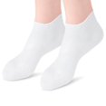 thumbnail image 3 of Chaussettes en Gel de Silicone Souple Chaussettes d'Orteils Protection Soin des Pieds Protection Soin des Pieds Rugueux Protecteur Blanc TG, 3 of 9