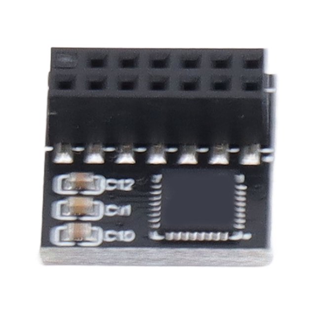 SPI Module System Component, Black Generating PCB 14 Pin TPM2.0 Module For Electronics