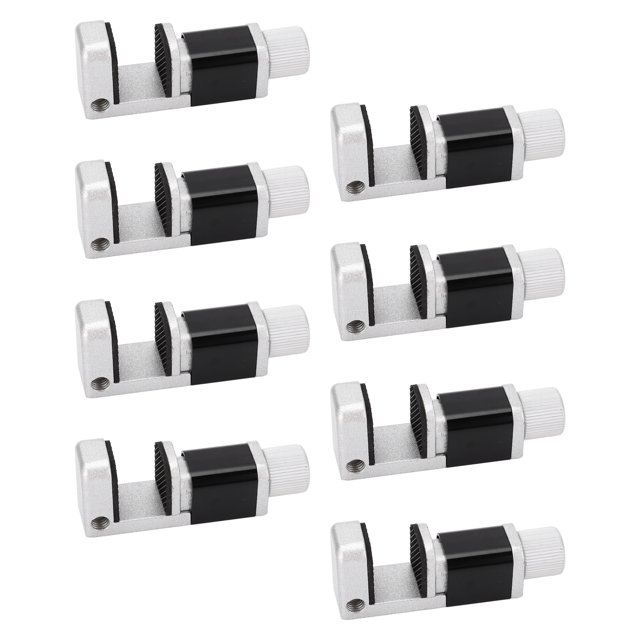 Cell Phone LCD Fix Clamp, Fine Workmanship Phone LCD Repair Clamps Smoothly Operation Bracket Adjustable Aluminum Alloy 8Pcs for Electronic Equipment