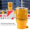 thumbnail image 2 of Solar LED Warning Light, LED Warning Signal Light Alarm Strobe Lamp 0.3W Flashing Car Warning Light, Flashing LED Signal Light For Snowy Mud Wind Season Outdoor, 2 of 8