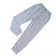 thumbnail image 2 of Kmbangi Men Sports Set, Solid Color Hoodie Zip Tops, Long Loose Pants Suit, 2 of 5