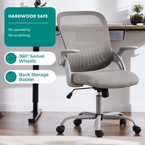 30" chaise de bureau haute avec repose-pied réglable, chaise de rédaction ergonomique pour bureau debout, noir/gris/puces
