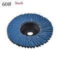 thumbnail image 1 of 3in 40# Grinding Wheel Flap Discs Angle Grinder Sanding Disc Wood Abrasive Tool, 1 of 6