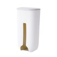 thumbnail image 1 of Wall-Mounted Plastic Bag Dispenser, No-Drill Kitchen Organizer for Recycling Grocery Bags, Compact Design, 1 of 9