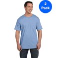 thumbnail image 1 of Hanes Men's Beefy-T avec Poche - 5190P (Lot de 2), 1 of 1
