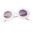 thumbnail image 1 of MERIGLARE Rétro Enfants Mignons Lunettes de Soleil d'Été Lunettes en Forme de Fleur 400 Protect Blanc, 1 of 8