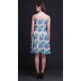thumbnail image 2 of Bimba Robe Soleil Mini à Bretelles Spaghetti pour Femmes, Haut à Taille Smockée Imprimé Floral - XX-Grand, 2 of 5