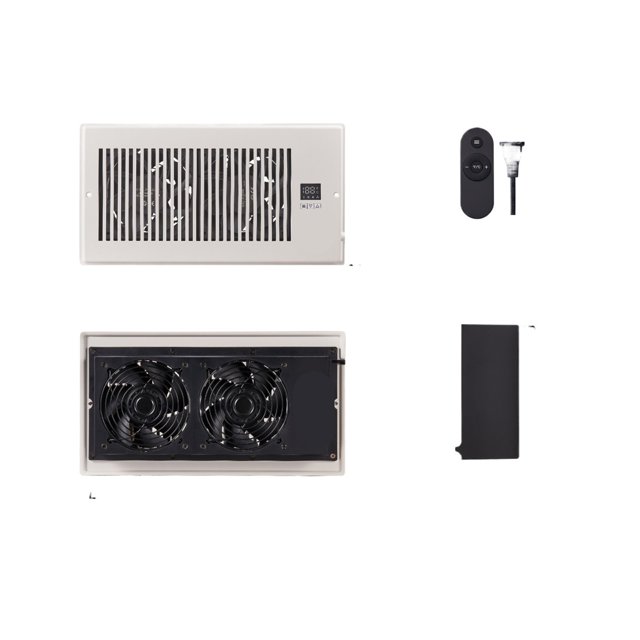 Fan 4x12in Duct Fan 100CFM 10 Adjustable Speeds with LCD Smart Controller
