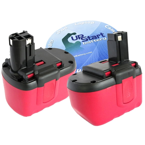 2-Pack Bosch 24V Battery Replacement - Compatible with Bosch BAT030, 11524, 1645, GBH-24V, GBH24V, 3924-24, 52324, 13624, 12524, 1660, PSB24VE-2, BAT240, BAT031, 2 607 335 280, 2607335561
