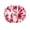 Red White, variant on LJNYFDC Pompoms Hand Flower Cheerleading Pom Poms Metallic Vibrant Color Hand Flower Pompoms with Handle Party Accessories for Cheering Squad