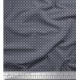 thumbnail image 1 of Soimoi Polyester Crepe Fabric Geometric Small Fabric Prints by Yard 42 Inch Wide, 1 of 3