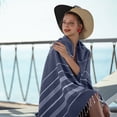 thumbnail image 2 of Birdeem Tã¼Rkiye Beach Towel Tã¼Rkiye Towel Ear Tassel Beach Towel Striped Bath Towel Quick Drying Embroidery, 2 of 8