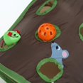 thumbnail image 2 of POINTERTECK Cat Activity Play Rug  Interactive Puzzle Play Blanket with Fur Balls Tunnels Caves Scratch-Resistant Bed Toy Mat Hunt and Chase Center for Kitten  Ferret  Small Animals, 2 of 6