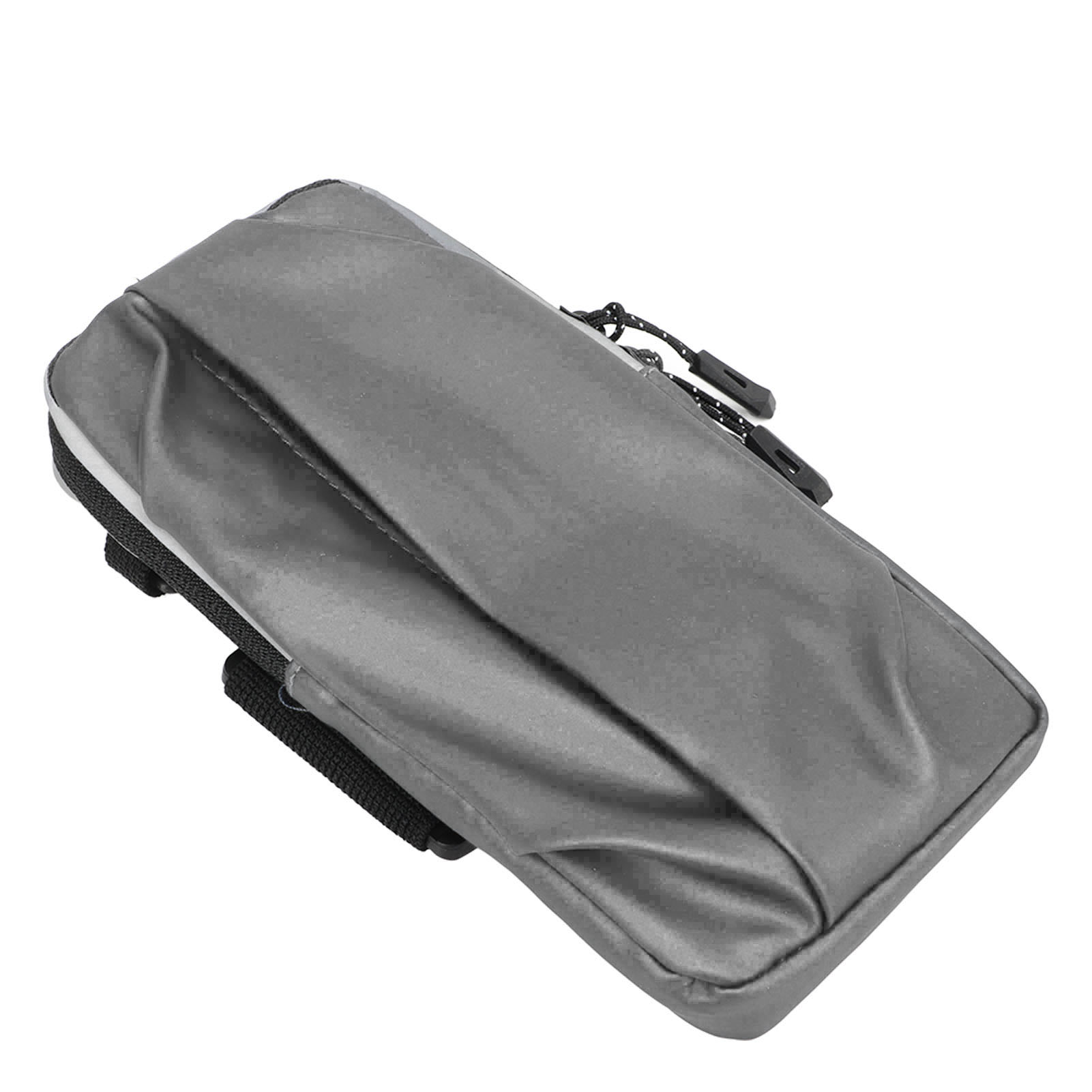 Sac pour Bras de Téléphone de Course, Sac pour Bras de Téléphone de Sport Respirant et Résistant à l'Usure, Imperméable, en PU, avec Bretelles Réglables pour l'Exercice Noir, Gris, Bleu Foncé