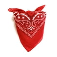 thumbnail image 1 of Lot de 8 Foulards et Châles en Polyester Doux Balec (Rouge Cachemire), 1 of 2