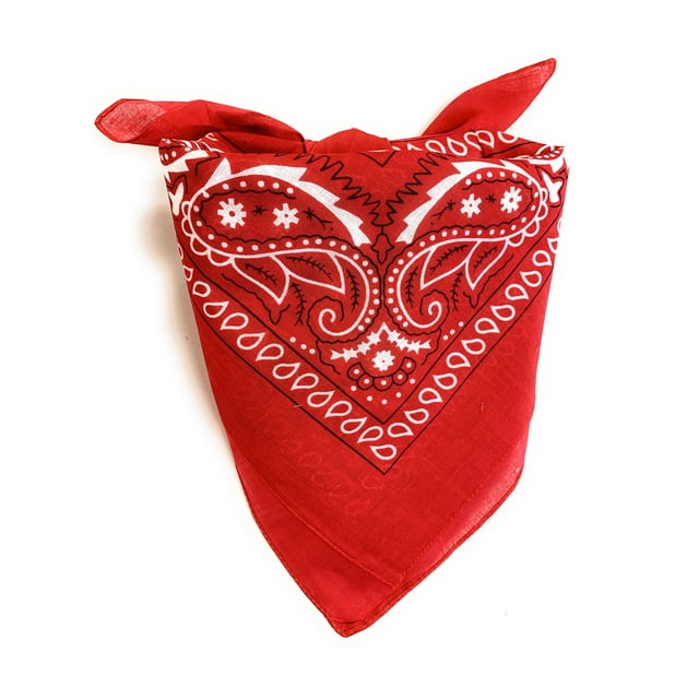 Lot de 8 Foulards et Châles en Polyester Doux Balec (Rouge Cachemire)