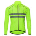 thumbnail image 3 of Amdohai Men Windproof Hooded Cycling Jacket Breathable High Visibility Reflective Bike Bicycle Riding Sports Coat Jacket, 3 of 7