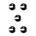 thumbnail image 3 of QualitChoice for Golf Score Counter 12 Strokes Portable Digit Handheld Indicator Training Aids Golfing Scoring Accessories Trainers White Black 5Set, 3 of 6