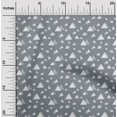 thumbnail image 1 of oneOone Cotton Silk Fabric Triangle Geometric Print Fabric By Yard 42 Inch Wide, 1 of 5