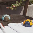 thumbnail image 4 of Jinsinto Red Dollar Mechanical Kitchen Timer, 60-Minute Wind Up Dial Rotating Countdown Egg Reminder(Red), 4 of 5