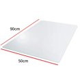 thumbnail image 2 of veasfak Non Slip For Carpet PVC Transparent Hall Chair Mat Solid Floor Protector Anti 50x90cm, 2 of 9