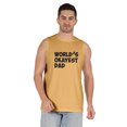 thumbnail image 1 of Inkmeso Printed Graphic World Okayest Dad€ T-Shirt For Mens Best Daddy Ever Gift T-Shirt, 1 of 7