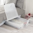 thumbnail image 4 of Sterilite 62 Liter Ultra™ Wheeled Underbed Storage Box - Pink, 4 of 9
