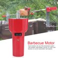 thumbnail image 1 of 1.5 V Red Solid Construction Barbecue Grill Rotator Motor Bbq Holder Roast Bracket Accessory  Barbecue Rotisserie  Grill Motor Bbq Barbecue Rotor  Rotisserie, 1 of 8