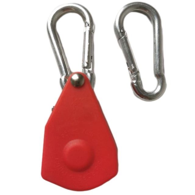 Splihome Pulley Adjuster Tent Fastener Metal Pulley Buckle Wind Rope Adjustment Buckle C