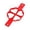 A, variant on TopLLC Kitchen Gadgets, Kitchen Accessories, Kitchen Utensils, Kitchen Tool 4 Hole Omelette Maker Multi-functional 7-link Round Star Heart Shaped Pancake Maker Breakfast Baking Molds Omelette Mold