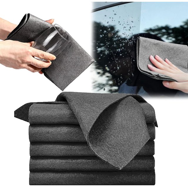 High Quality!Thick Magic Cleaning Cloth, Reusable Streak-Free Microfiber Cloth