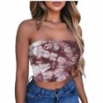 thumbnail image 2 of Tube Tops, Womens Printed Strapless Yoga Exercise Chest Wrap Pullover, 2 of 4