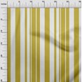thumbnail image 3 of oneOone Georgette Viscose Olive Green Fabric Stripes Craft Projects Decor Fabric Printed By The Yard 42 Inch Wide, 3 of 4