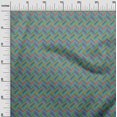 thumbnail image 2 of oneOone Cotton Silk Fabric Herringbone Geometric Print Fabric By Yard 42 Inch Wide, 2 of 4