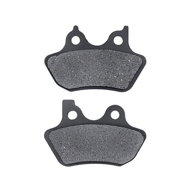 KMG Rear Brake Pads Compatible with 2000-2003 Harley FXD Dyna Super Glide - Non-Metallic Organic NAO Brake Pads Set