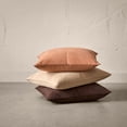 thumbnail image 3 of Bouclair Light Brown Clifford Decorative Pillow 20x20 in (51x51 cm), 3 of 10