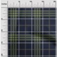 thumbnail image 1 of oneOone Viscose Jersey Fabric Tartan Check Decor Fabric Printed BTY 60 Inch Wide, 1 of 4