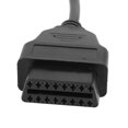 thumbnail image 4 of Cable Diagnostic Tool, Practical 14 Pin To 16 Pin Diagnostic Cable, Convenient Diagnostic Cable,  Black Plastic for Car, 4 of 7