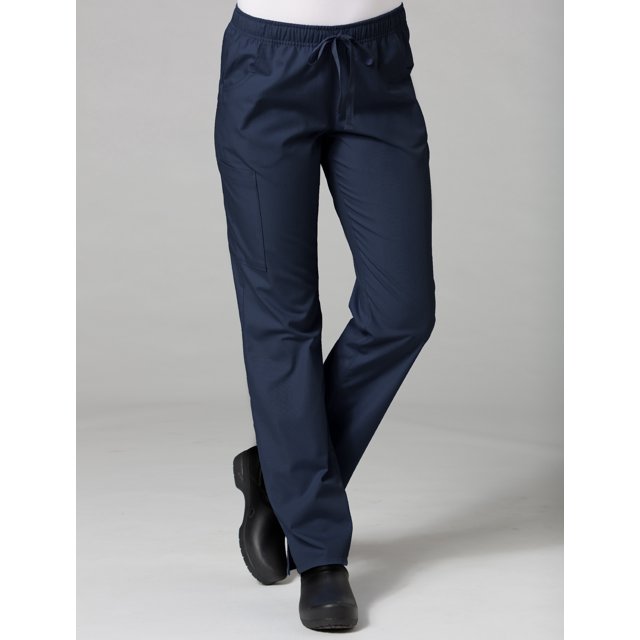 Maevn Red Panda Womens Full Elastic Cargo Scrub Pants
