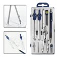 thumbnail image 5 of fastboy 9PCS Professional Drawing Compass Math Geometry Tool Circles Zinc Alloy Set, 5 of 5